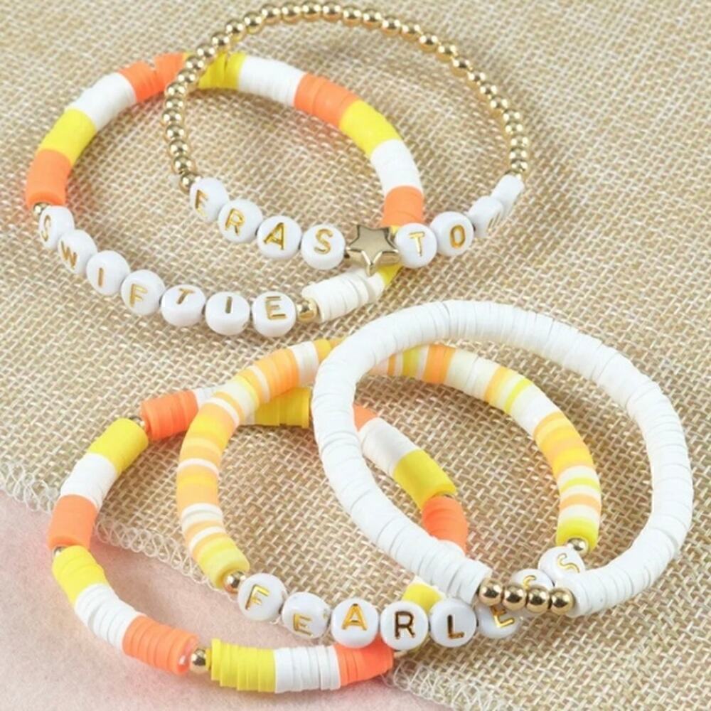 Taylor Swift Eras Tour Fearless Friendship Bracelets - Picture 2 of 9